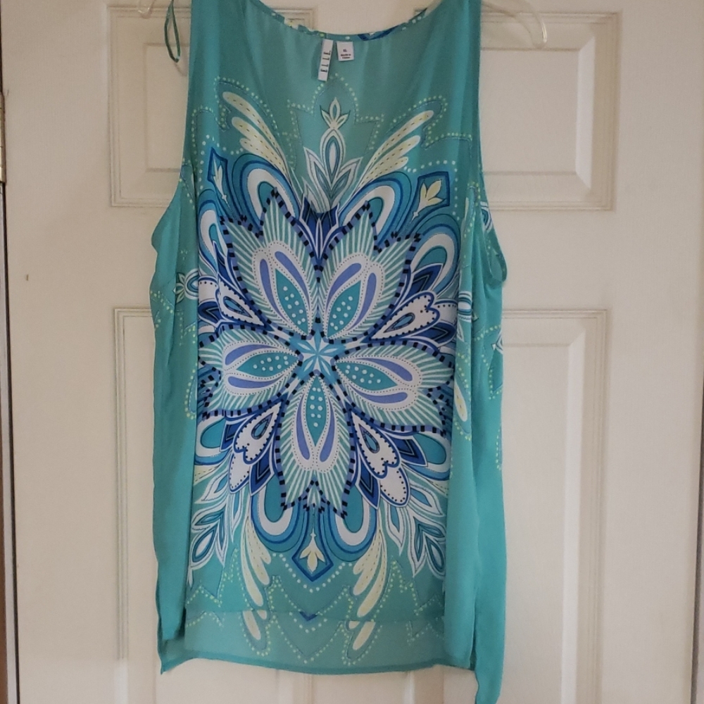 Elle Tank Blouse Never Worn